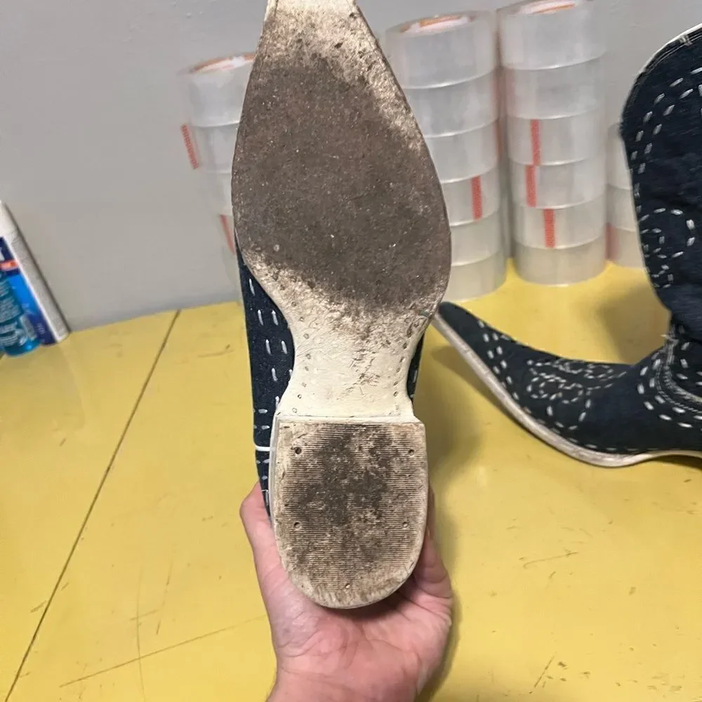 Vintage El General Cowboy Boots